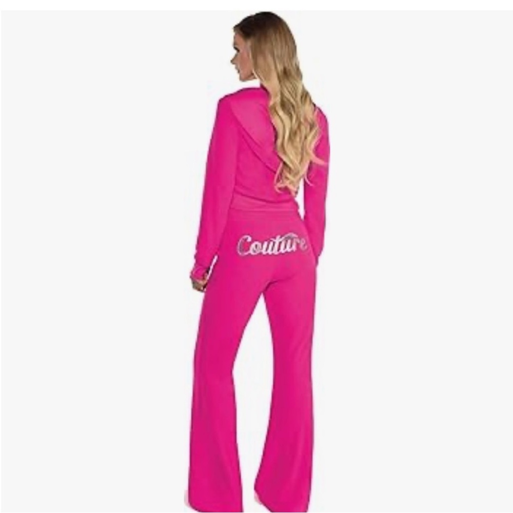 Couture Cutie Pink Sweatsuit Costume